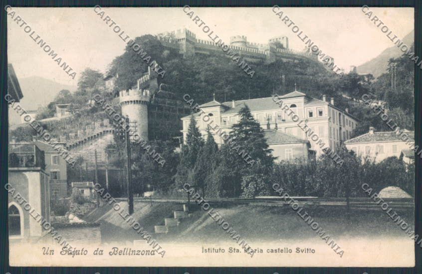 Svizzera Bellinzona SCOLLATA cartolina RB2959 – fronte