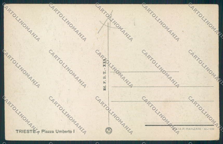 Trieste cartolina RB2962 – retro
