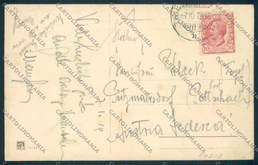 Trieste cartolina RB2964 – retro