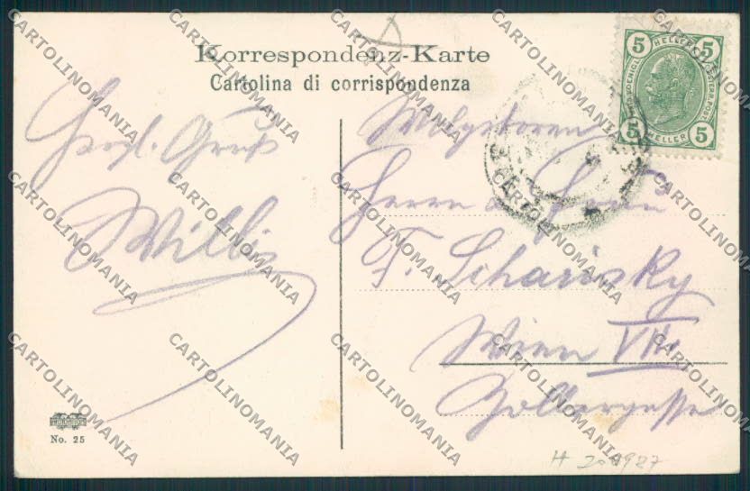 Trieste cartolina RB2972 – retro