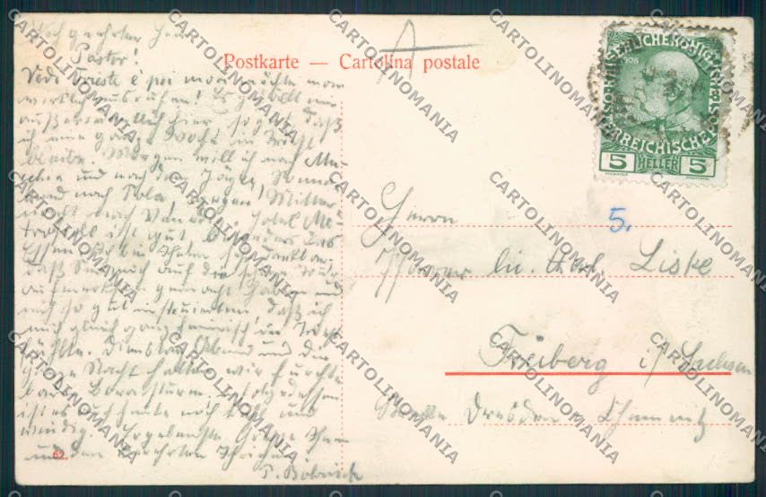 Trieste cartolina RB2987 – retro