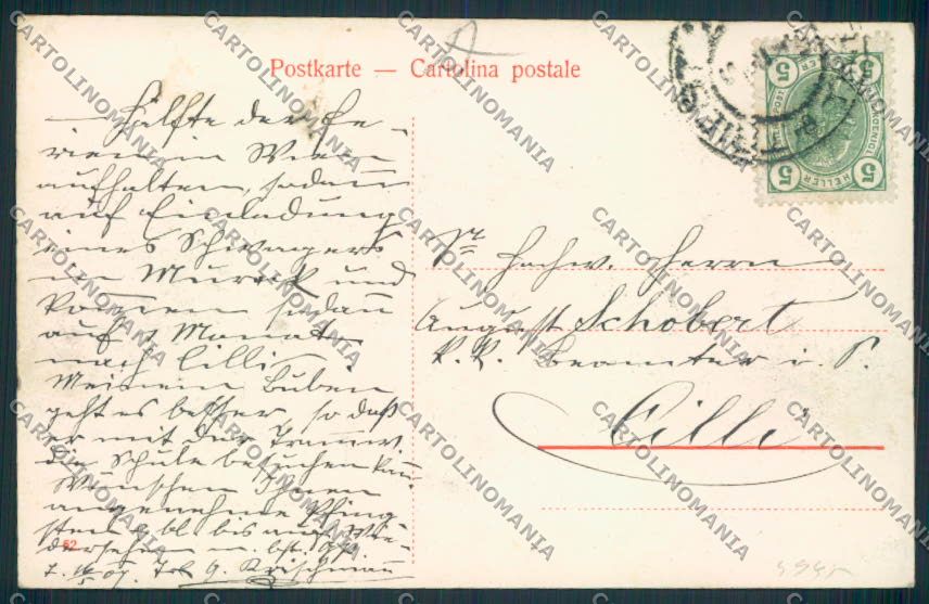 Trieste cartolina RB2999 – retro