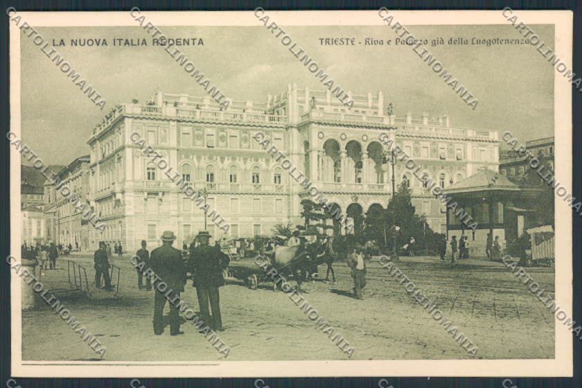 Trieste cartolina RB3000 – fronte
