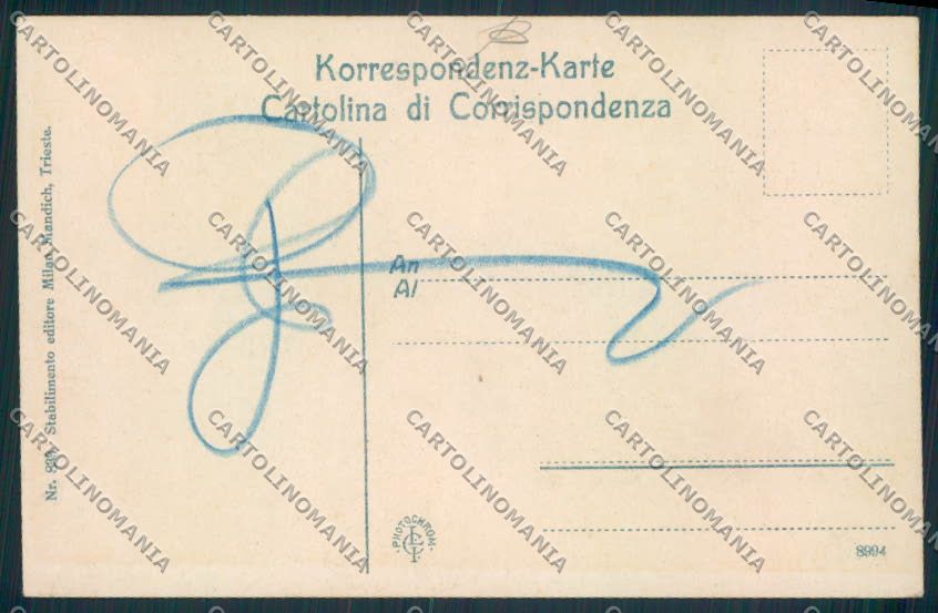 Trieste cartolina RB3018 – retro