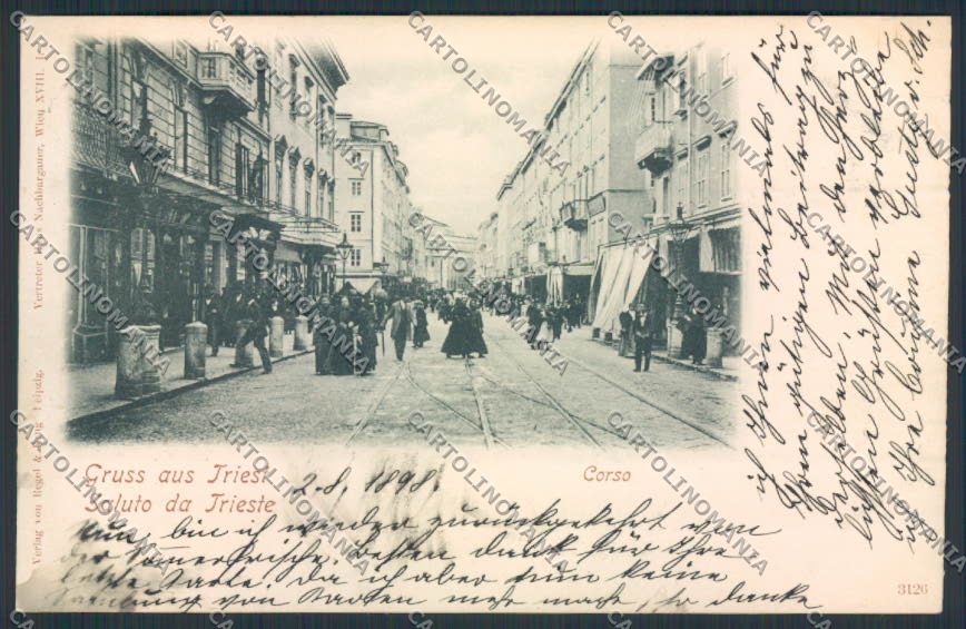 Trieste cartolina RB3024 – fronte