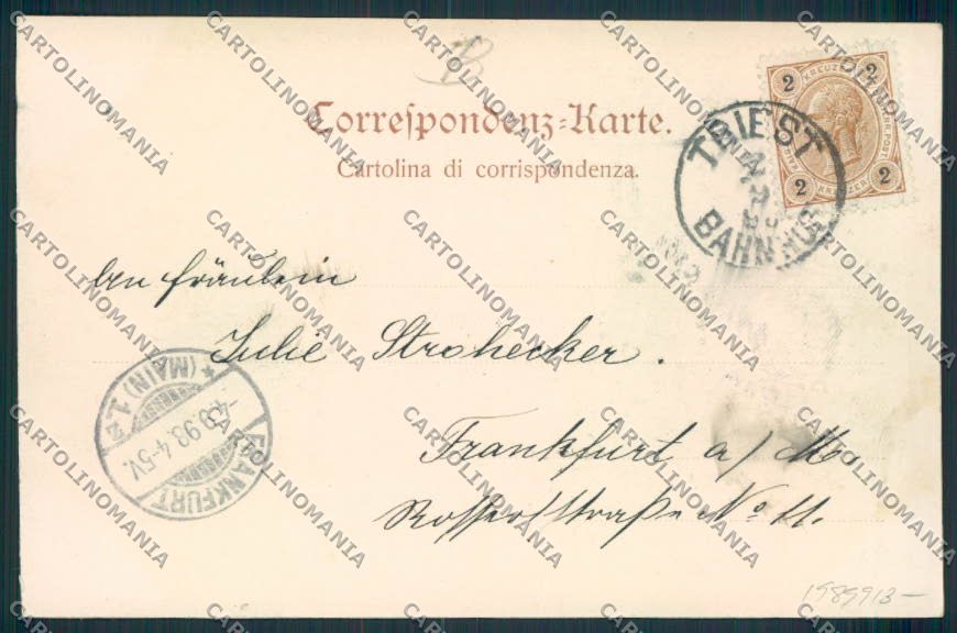 Trieste cartolina RB3024 – retro