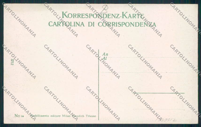 Trieste cartolina RB3027 – retro