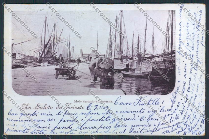 Trieste cartolina RB3032 – fronte