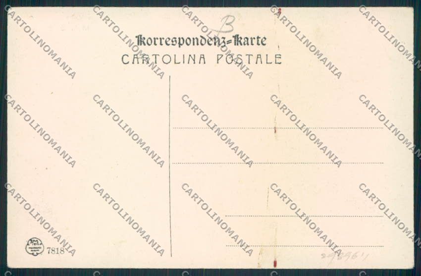 Trieste cartolina RB3033 – retro