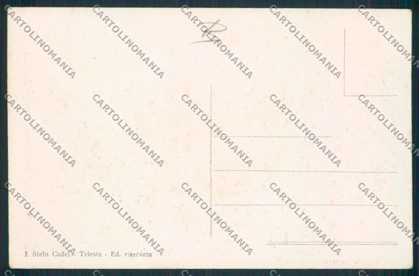 Trieste cartolina RB3039 – retro