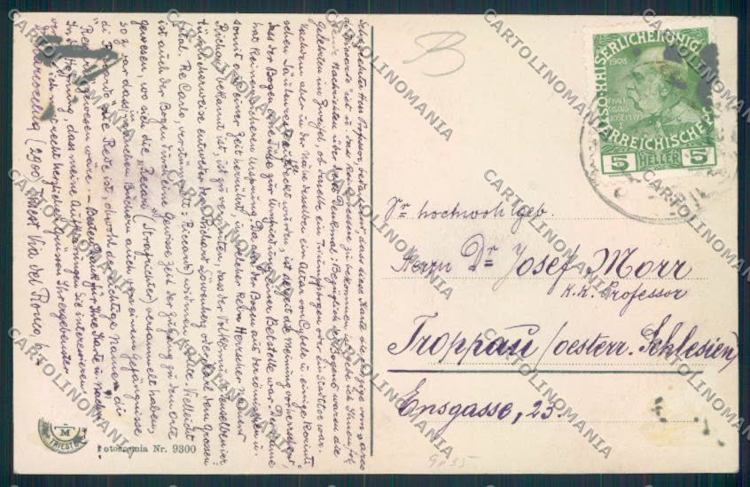 Trieste cartolina RB3055 – retro