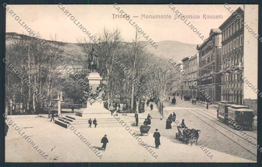 Trieste Tram cartolina RB3067 – fronte