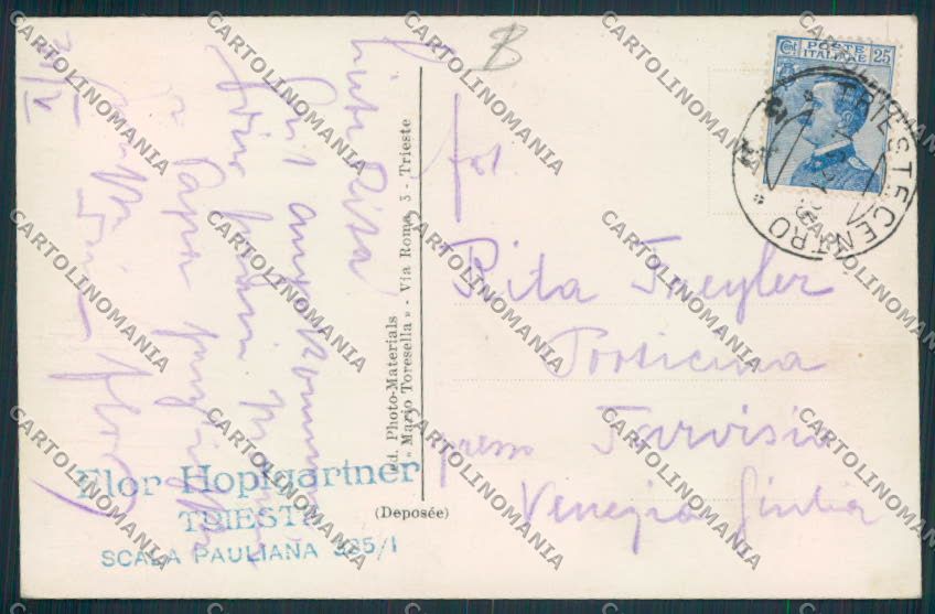 Trieste Foto cartolina RB3081 – retro