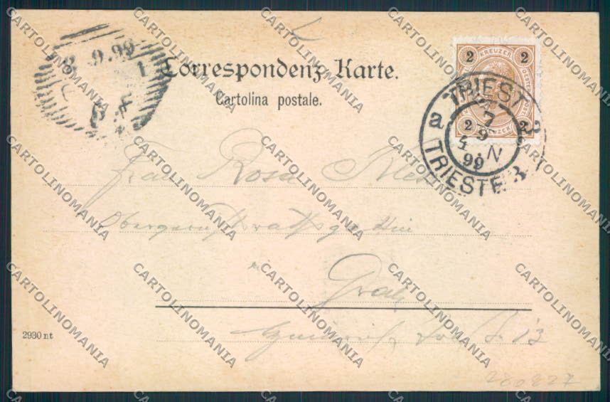 Trieste cartolina RB3093 – retro