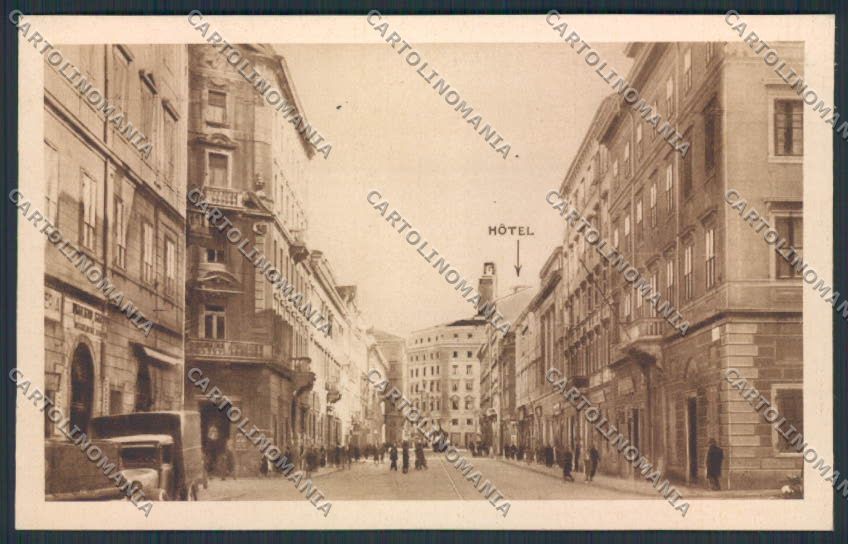 Trieste HOTEL MILANO cartolina RB3096 – fronte