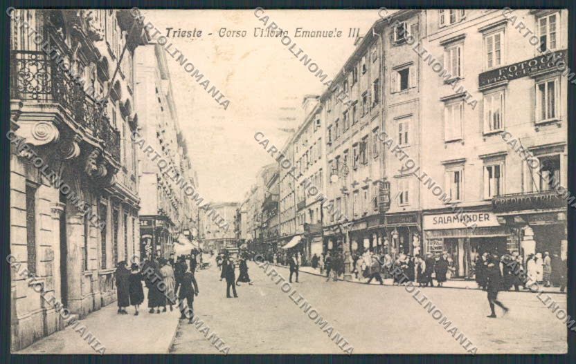 Trieste cartolina RB3097 – fronte