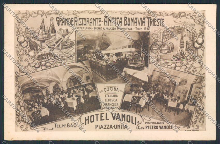 Trieste cartolina RB3108 – fronte