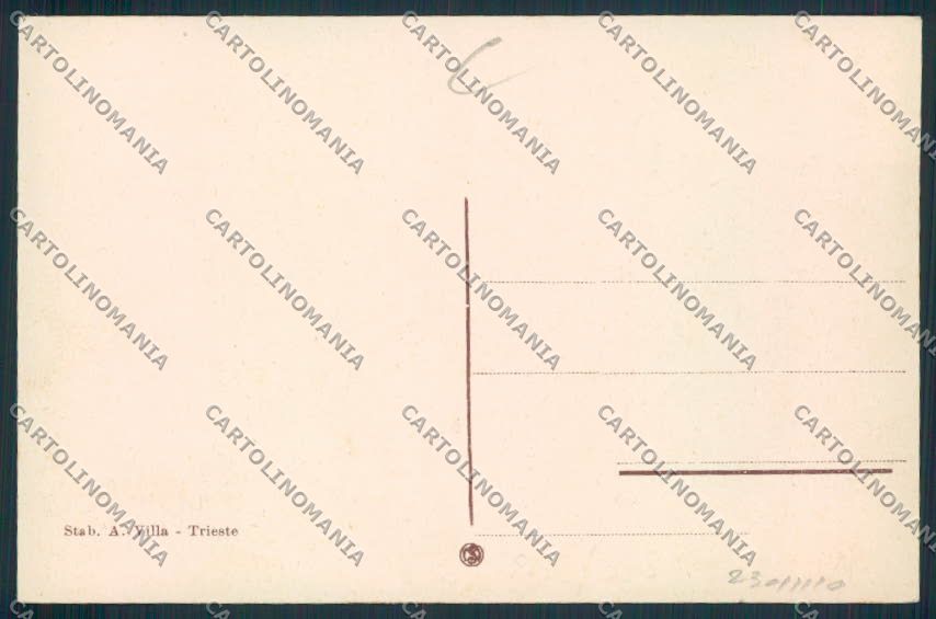 Trieste cartolina RB3108 – retro
