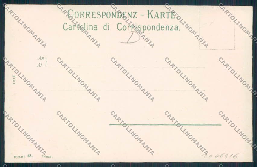 Trieste cartolina RB3122 – retro