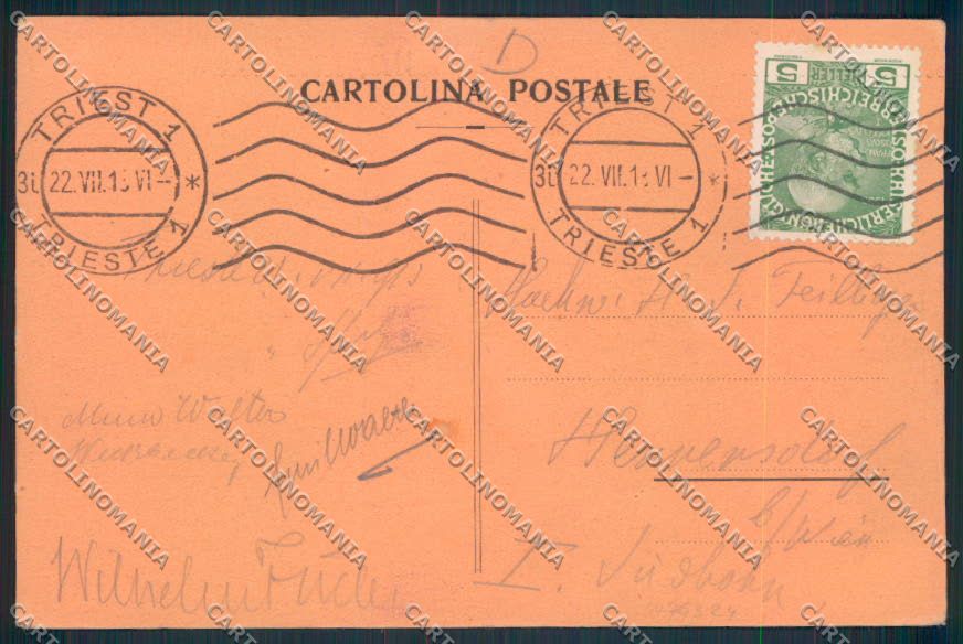 Trieste cartolina RB3132 – retro