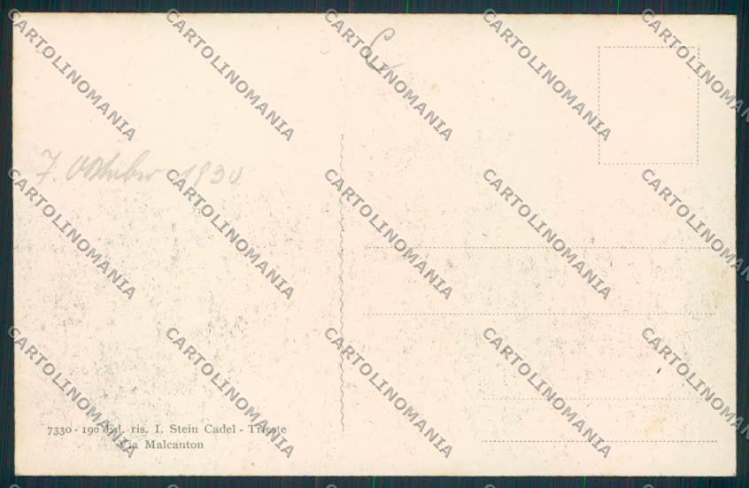 Trieste Opicina cartolina RB3144 – retro