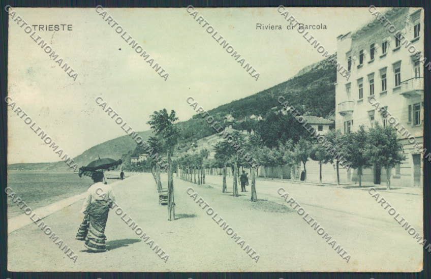 Trieste Barcola cartolina RB3163 – fronte