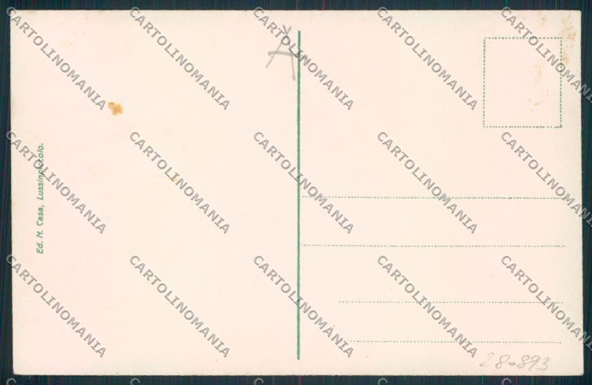 Croatia Croazia Lussinpiccolo Cigale cartolina RB3174 – retro