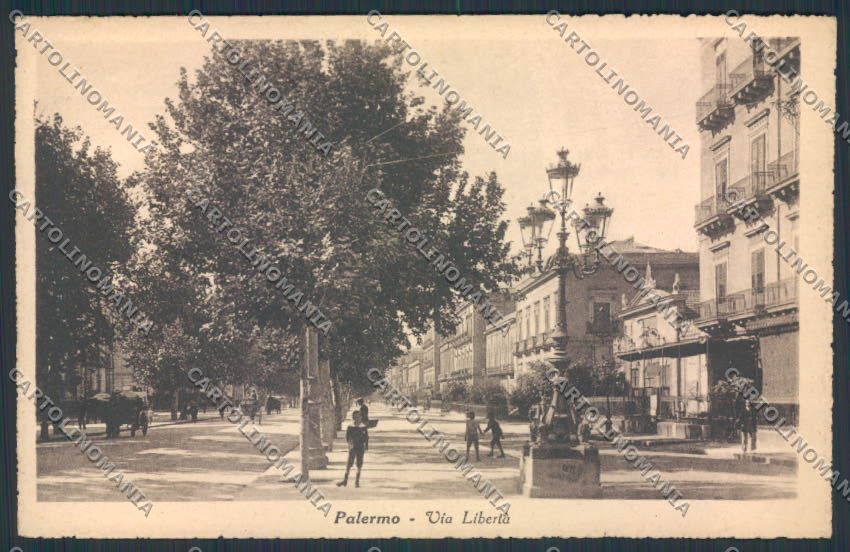 Palermo cartolina RB3182 – fronte
