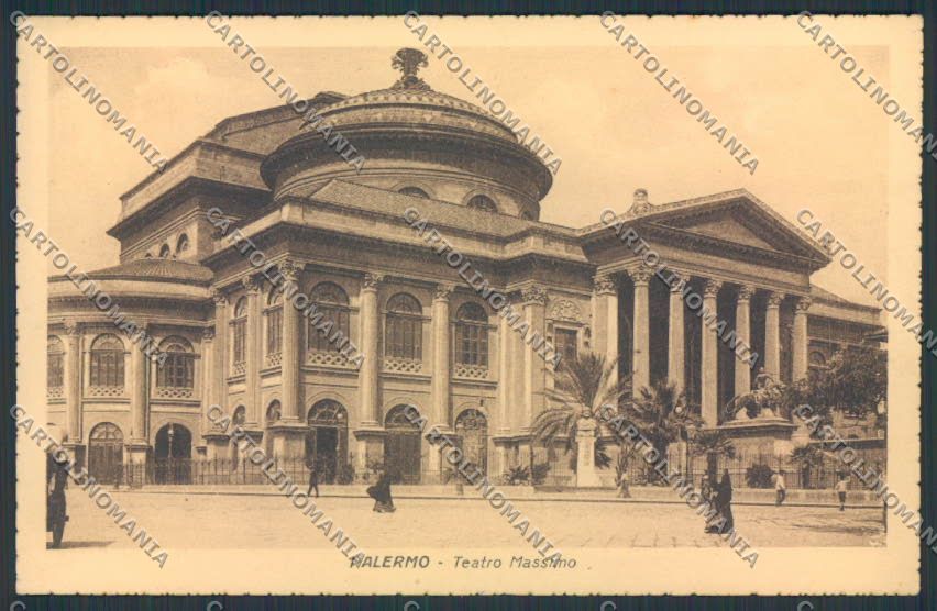 Palermo cartolina RB3184 – fronte