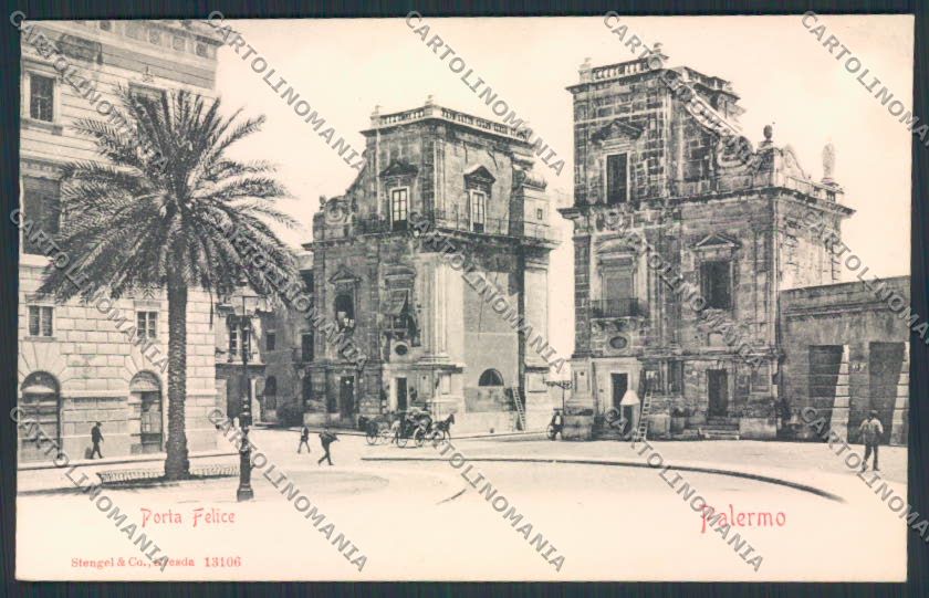 Palermo cartolina RB3186 – fronte