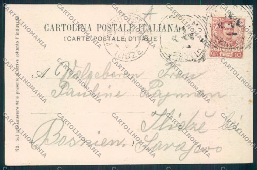 Palermo cartolina RB3199 – retro