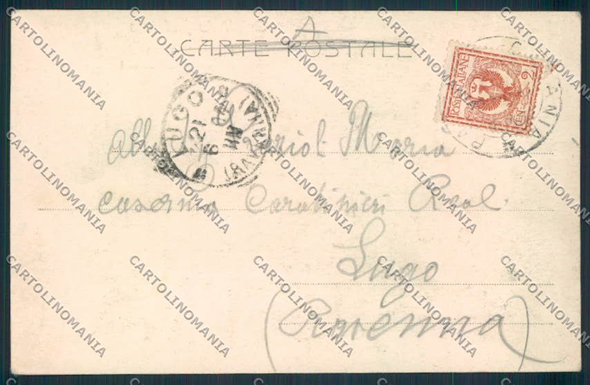 Palermo cartolina RB3200 – retro