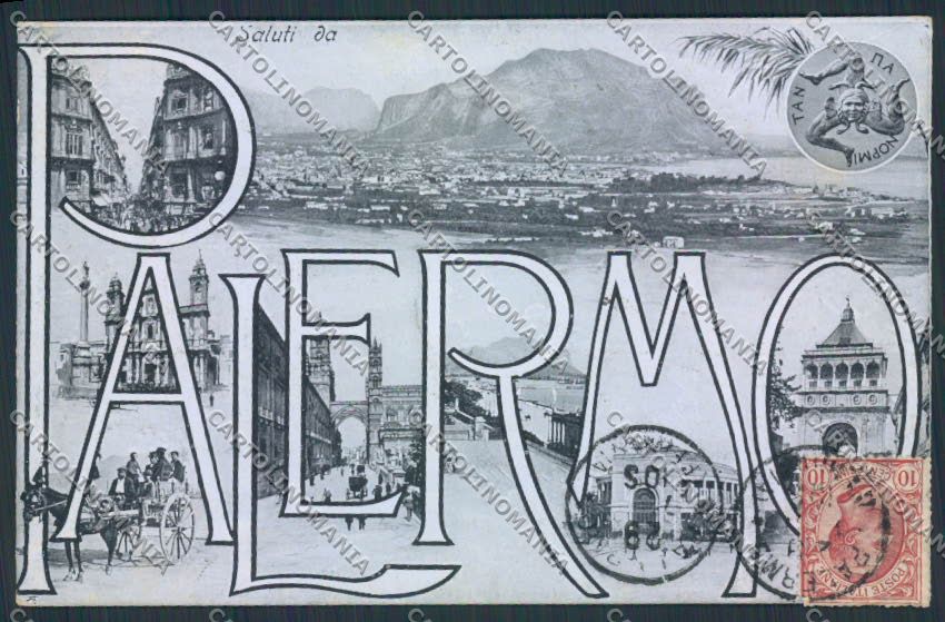 Palermo cartolina RB3216 – fronte