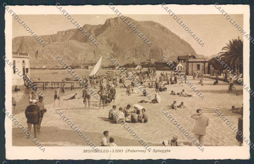 Palermo Mondello cartolina RB3232 – fronte