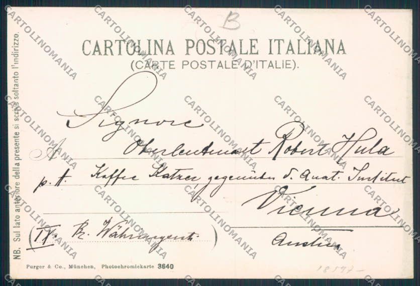 Palermo Acqua Santa cartolina RB3239 – retro