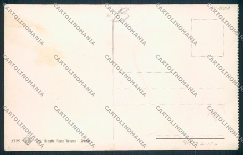 Siracusa cartolina RB3256 – retro