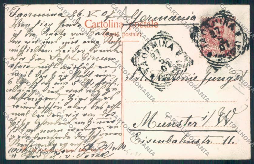 Catania cartolina RB3273 – retro