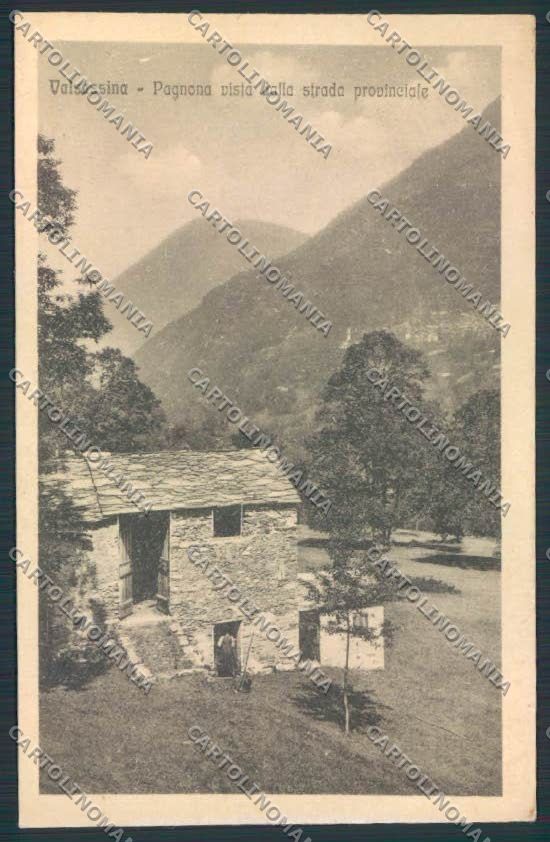 Lecco Pagnona cartolina RB3283 – fronte