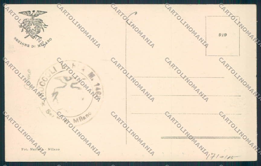 Lecco Introzzo Roccoli di Lorla cartolina RB3288 – retro