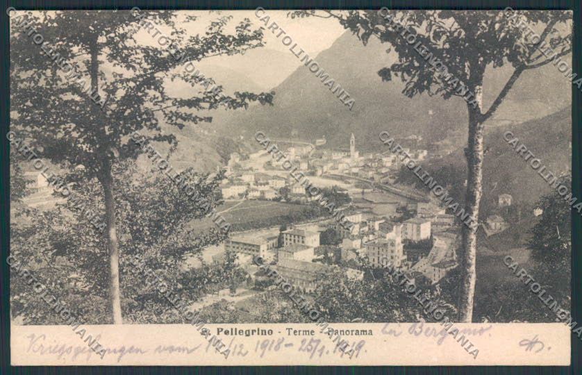 Bergamo San Pellegrino cartolina RB3294 – fronte