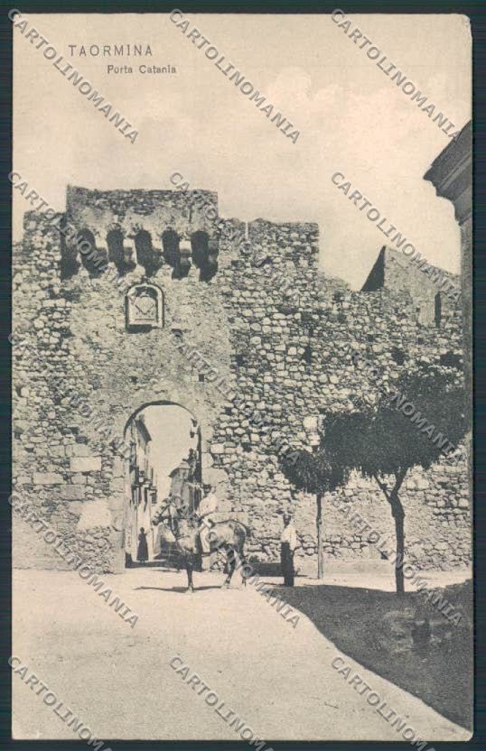 Messina Taormina cartolina RB3302 – fronte