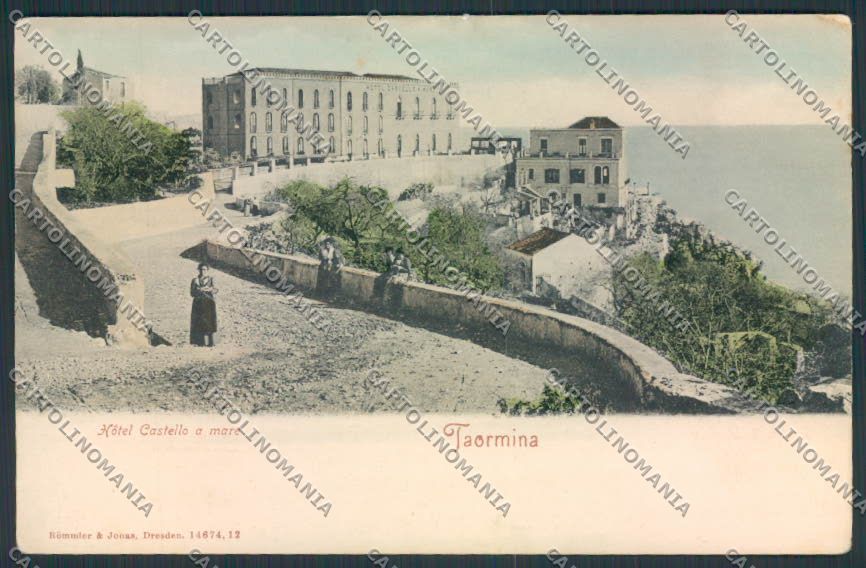 Messina Taormina cartolina RB3305 – fronte