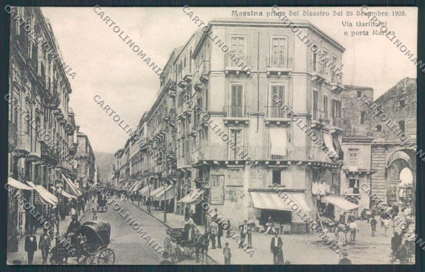 Messina cartolina RB3319 – fronte