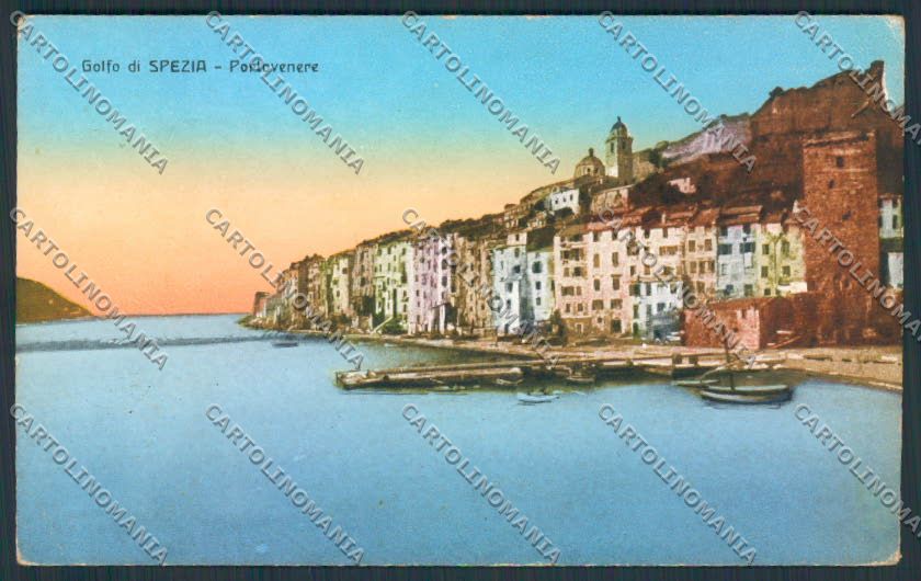 La Spezia Portovenere cartolina RB3332 – fronte