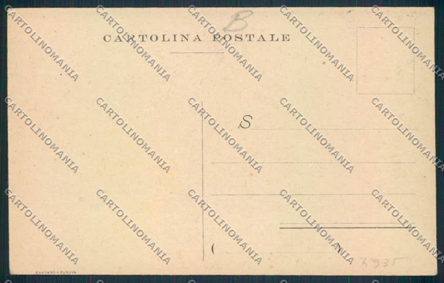 Genova Foce cartolina RB3337 – retro