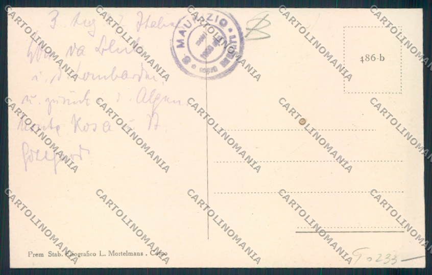 Como Brunate San Maurizio cartolina RB3373 – retro