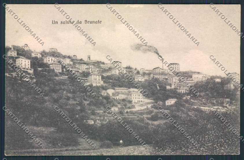 Como Brunate cartolina RB3387 – fronte