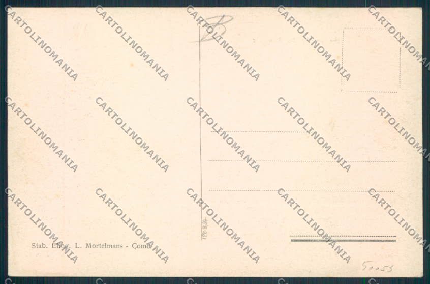Como Brunate cartolina RB3387 – retro