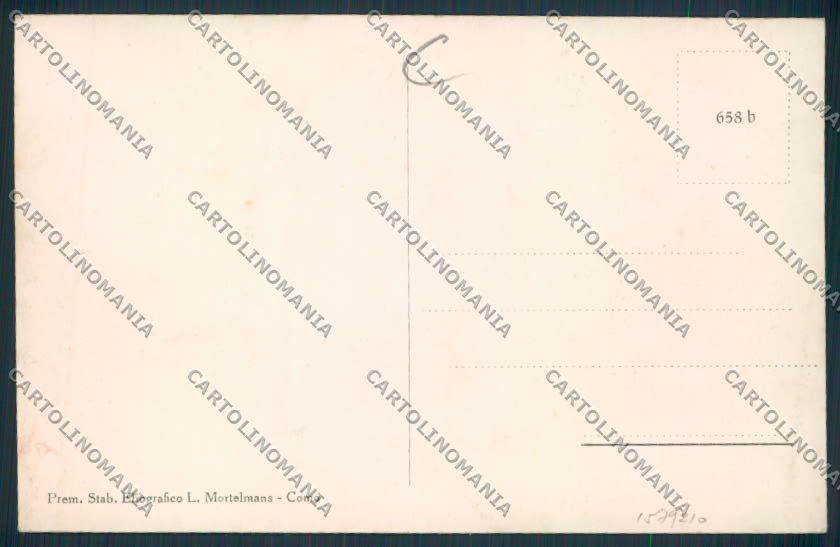 Como Brunate cartolina RB3392 – retro