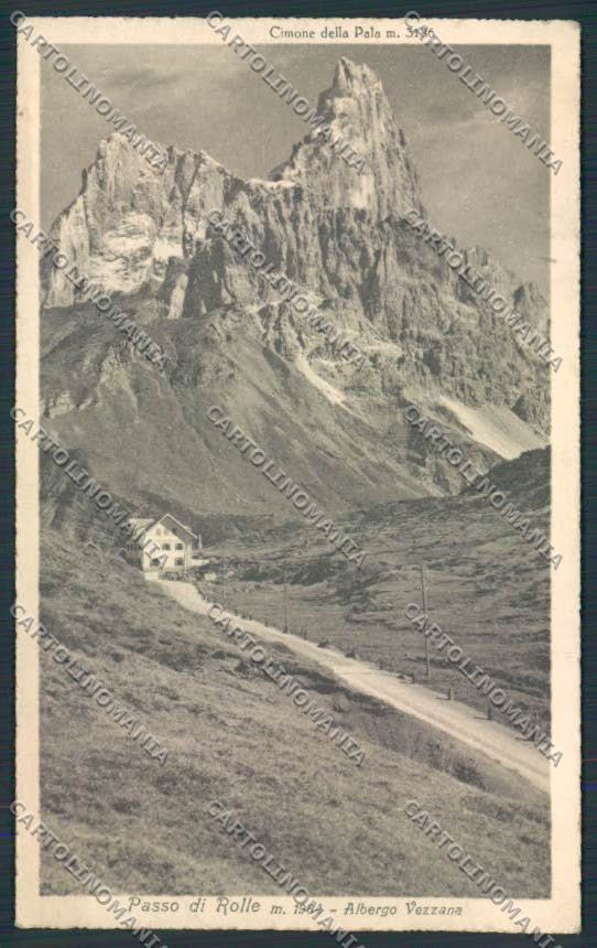 Trento Passo Rolle cartolina RB3401 – fronte